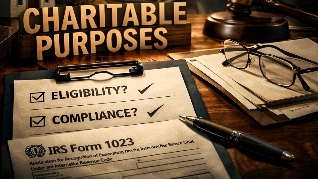 Purpose Requirements: The Eight Charitable Categories